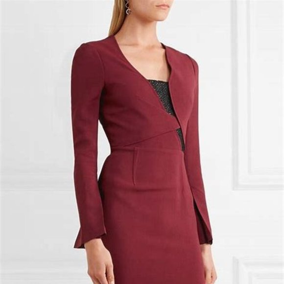 NWT Roland Mouret Ormond dress for Net-A-Porter limited edition. - Picture 2 of 10